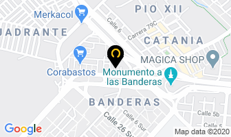 Mapa de Fundacion Ceini en Bogotá D.C