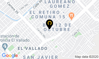 Mapa de Fundación Centro Internacional De Vacunas en Cali