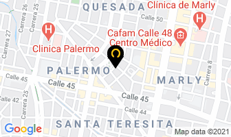 Mapa de Fundación Centro Vasco Euskal Etxea en Bogotá D.C