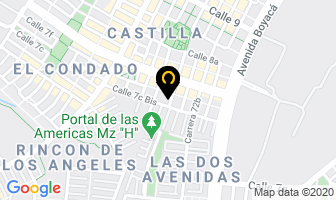 Mapa de Fundación Cepytin Terapia Integral en Bogotá D.C