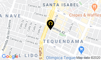 Mapa de Fundación Cirena en Cali