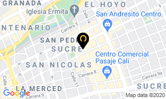 Mapa de Fundacion Club Del Comercio en Cali