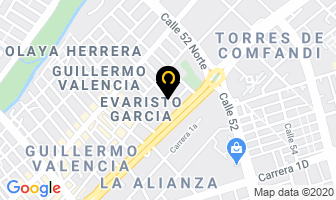Mapa de Fundación Codesarrollo en Cali
