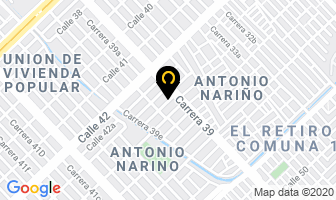 Mapa de Fundación Comunitaria La Amistad en Cali