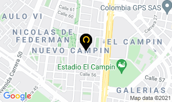 Mapa de Fundacion Conciliar en Bogotá D.C