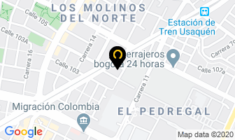 Mapa de Fundacion Creser en Bogotá D.C