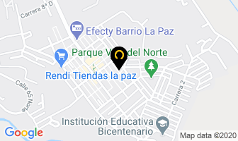 Mapa de Fundación Cristiana Emanuel en Popayán