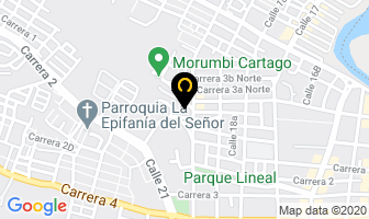Mapa de Fundación Dancística Son De Luz en Cartago