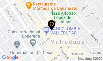 Mapa de Fundación Delamujer en Valledupar