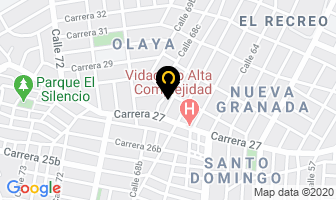 Mapa de Fundación Despertar en Barranquilla