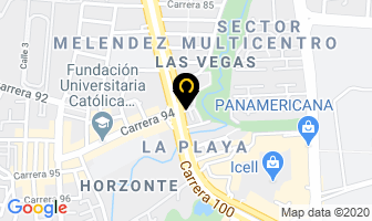 Mapa de Fundación Dime Que Si en Cali