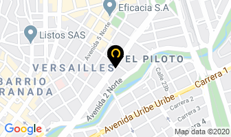 Mapa de Fundación El Amparo I.p.s. en Cali