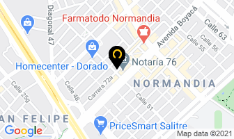 Mapa de Fundación El Maná en Bogotá D.C