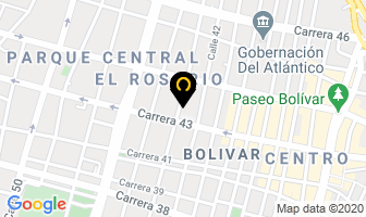 Mapa de Fundación Eros en Barranquilla