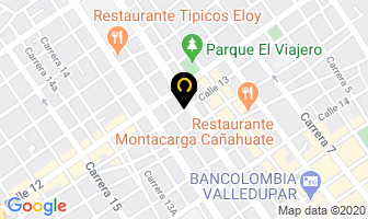 Mapa de Fundación Escuchanos en Valledupar