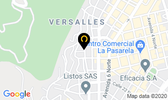 Mapa de Fundación Fase en Cali
