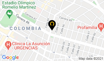 Mapa de Fundación Fin Amor en Barranquilla