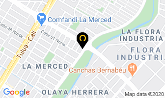 Mapa de Fundación Flec en Cali