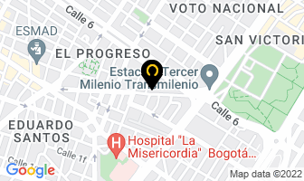 Mapa de Fundacion Hogar Rompiendo Cadenas en Bogotá D.C