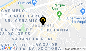 Mapa de Fundacion Integral en Sabaneta