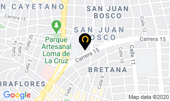 Mapa de Fundación Jair Meneses en Cali