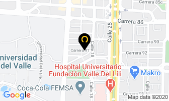 Mapa de Fundacion Katanga en Cali