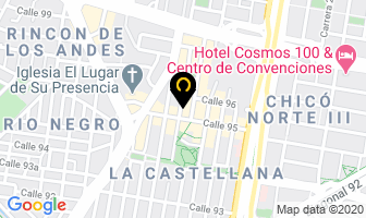 Mapa de Fundación La Luz en Bogotá D.C