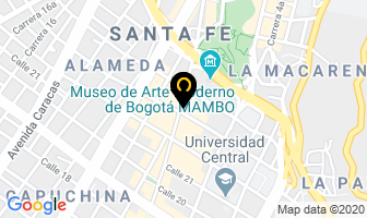 Mapa de Fundación Mapa Teatro en Bogotá D.C