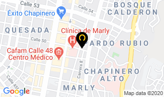 Mapa de Fundación Médico Preventiva I.p.s. en Bogotá D.C