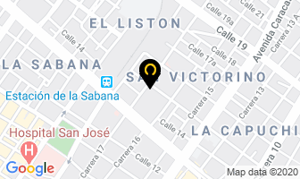 Mapa de Fundación Monte Getsemani en Bogotá D.C