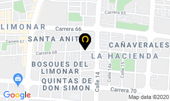 Mapa de Fundacion Nuevo Horizonte en Cali