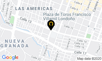 Mapa de Fundación Plaza De Toros en Popayán