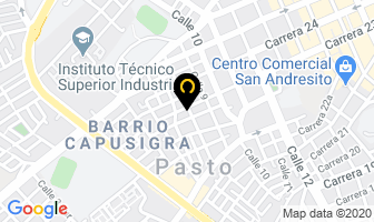 Mapa de Fundación Proinco en Pasto