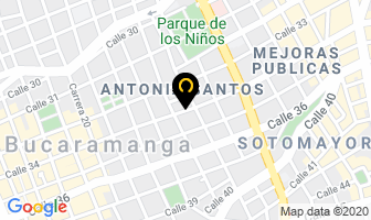Mapa de Fundación Romelio en Bucaramanga