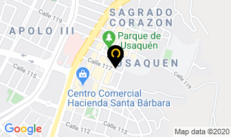 Mapa de Fundación Sagrado Corazón en Bogotá D.C