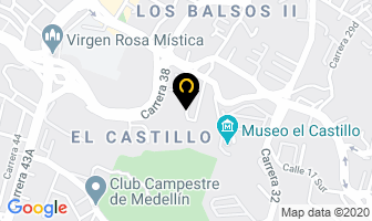 Mapa de Fundación Salamandra en Medellín