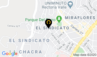 Mapa de Fundación Sentir La Vida en Cali