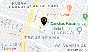 Mapa de Fundacion Servieficaz en Cali