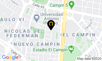 Mapa de Fundación Siam en Bogotá D.C