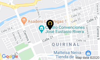 Mapa de Fundacion Sindrome De Down en Neiva