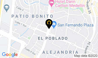Mapa de Fundación Sofía Pérez De Soto en Medellín