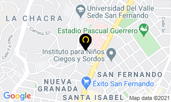 Mapa de Fundación Sueños De Vida en Cali