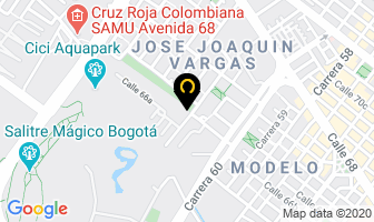 Mapa de Fundacion Teatral Asterion en Bogotá D.C