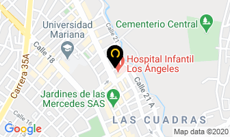 Mapa de Fundación Unisalud en Pasto