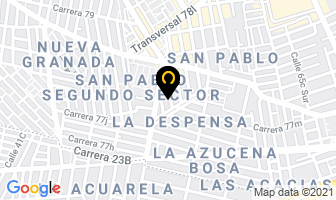 Mapa de Fundación Veedura en Bogotá D.C
