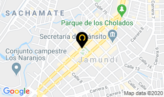 Mapa de Fundacion Vive La Vida en Jamundí