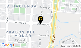 Mapa de Fundacón Centro Salud Y Vida en Cali