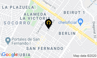 Mapa de Fundasaber en Cartagena