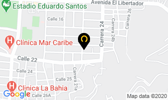 Mapa de Fundasapemag en Santa Marta