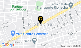 Mapa de Fundehucogua en Riohacha